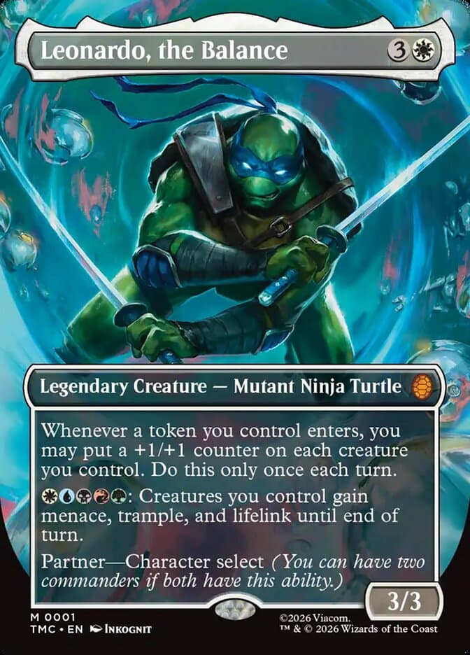 Leonardo, the Balance — Teenage Mutant Ninja Turtles Eternal
