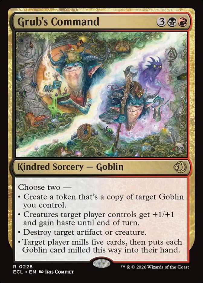 Grub's Command — Lorwyn Eclipsed