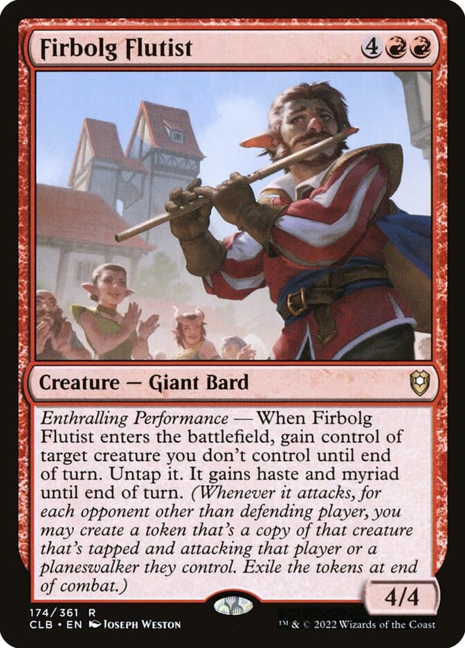 Firbolg Flutist — Commander Legends: Battle for Baldur's Gate