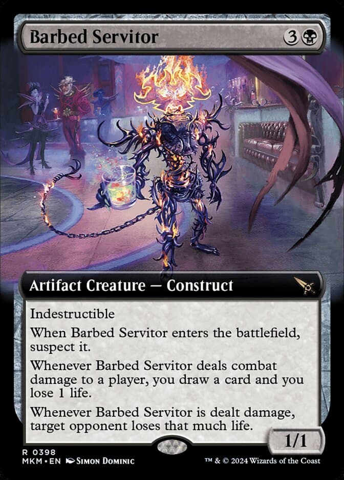 Barbed Servitor — Murders at Karlov Manor