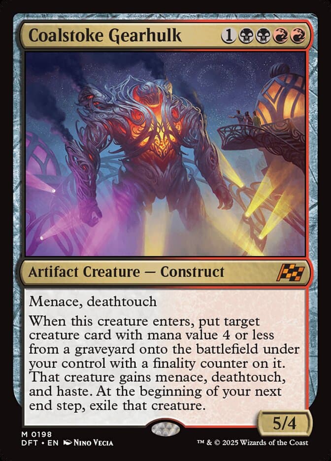Coalstoke Gearhulk — Aetherdrift