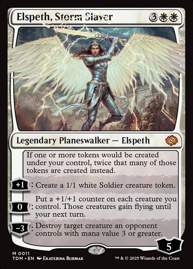 Elspeth, Storm Slayer — Tarkir: Dragonstorm