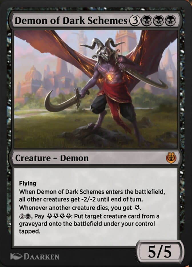 Demon of Dark Schemes — Kaladesh Remastered
