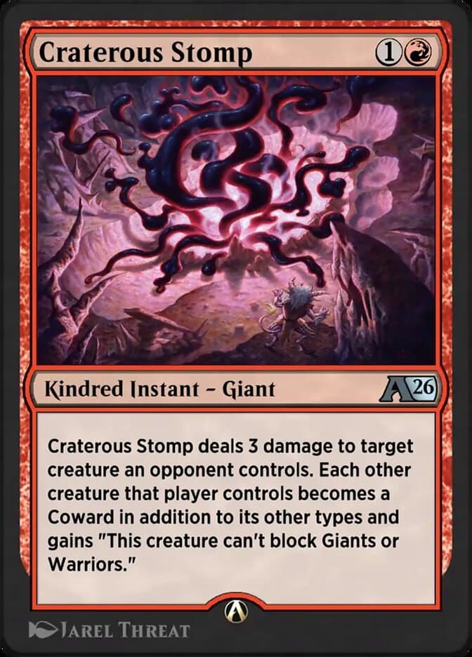 Craterous Stomp — Alchemy: Lorwyn Eclipsed