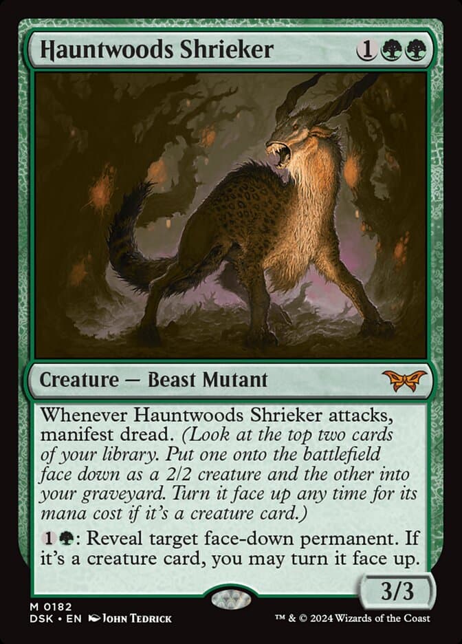 Hauntwoods Shrieker — Duskmourn: House of Horror