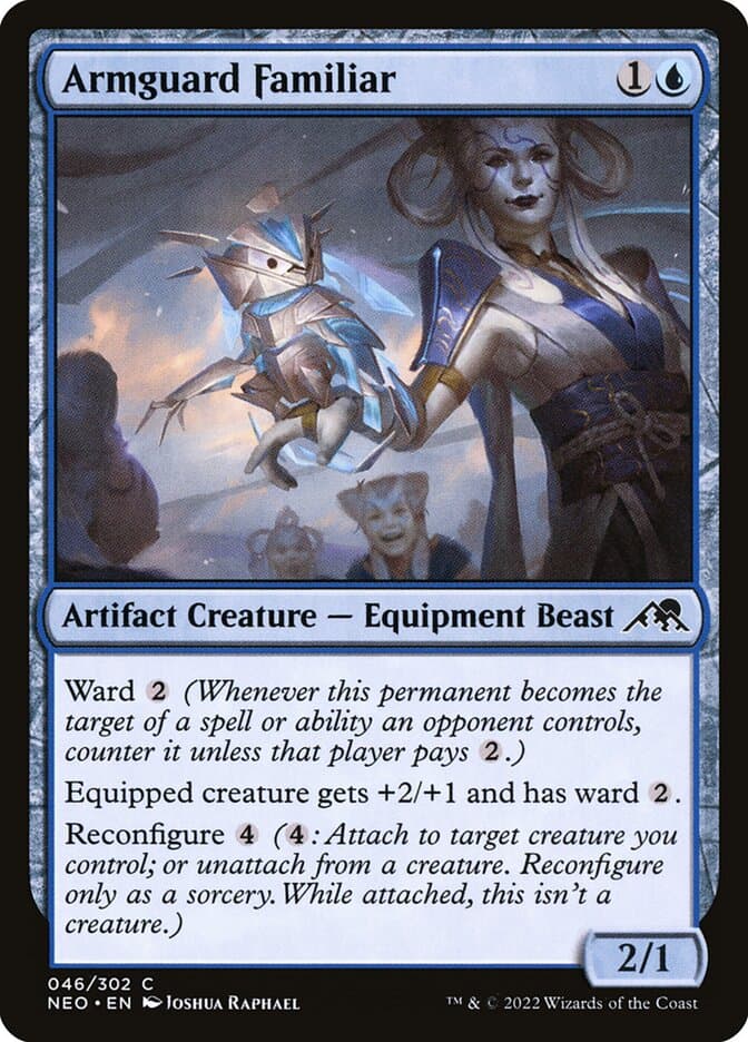 Armguard Familiar — Kamigawa: Neon Dynasty