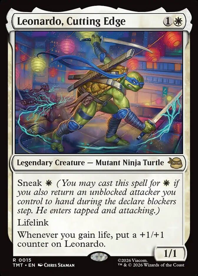 Leonardo, Cutting Edge — Teenage Mutant Ninja Turtles