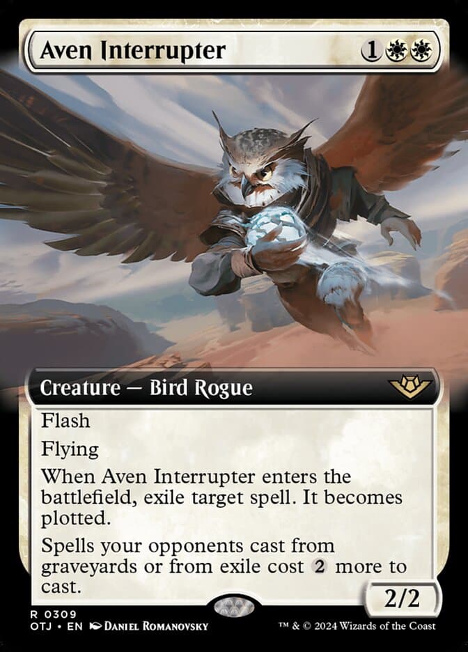 Aven Interrupter — Outlaws of Thunder Junction