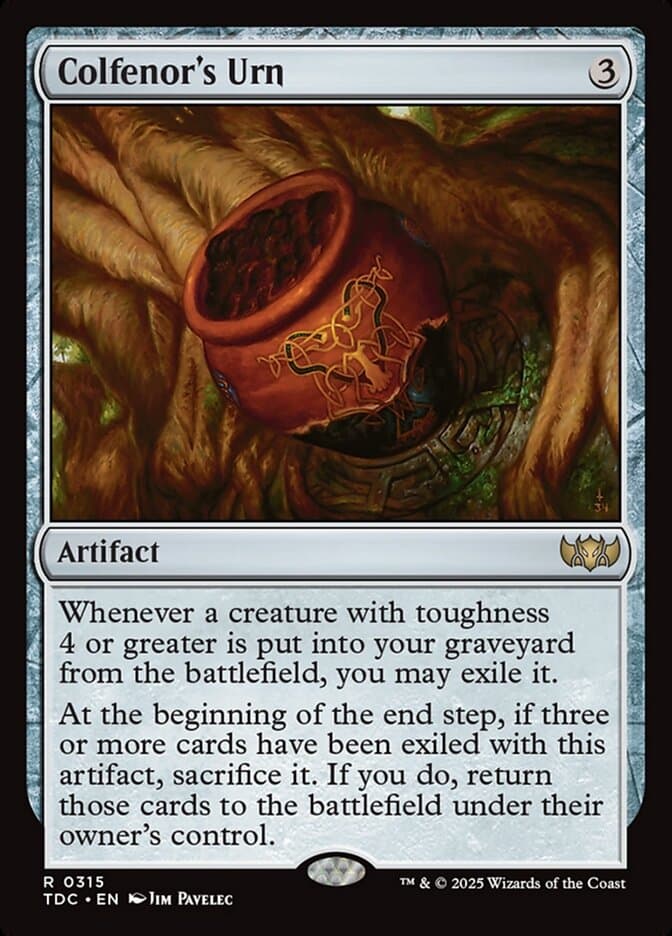 Colfenor's Urn — Tarkir: Dragonstorm Commander