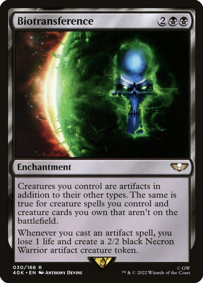 Biotransference — Warhammer 40,000 Commander