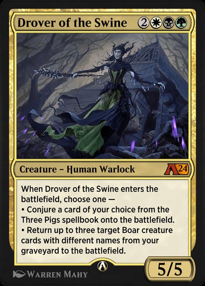 Drover of the Swine — Alchemy: Wilds of Eldraine