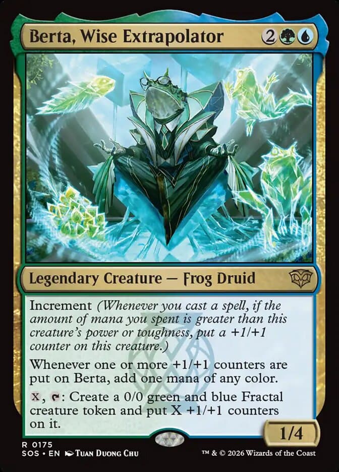 Berta, Wise Extrapolator — Secrets of Strixhaven