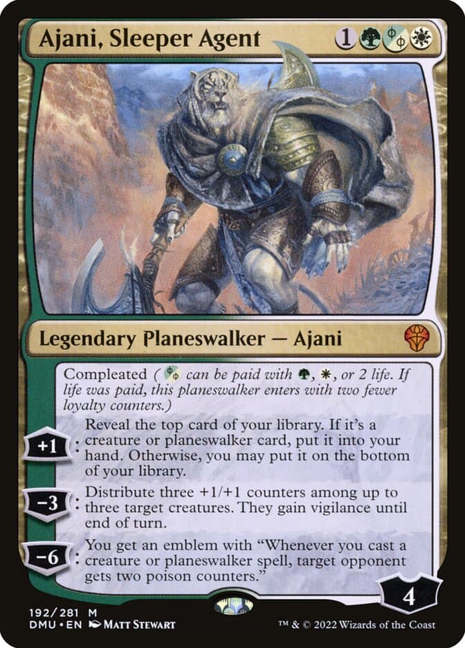 Ajani, Sleeper Agent — Dominaria United