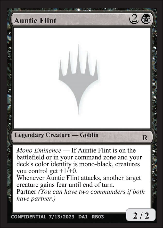 Auntie Flint — Unknown Event