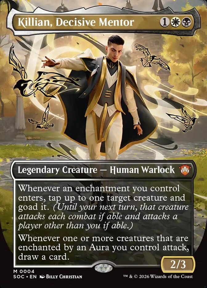 Killian, Decisive Mentor — Secrets of Strixhaven Commander