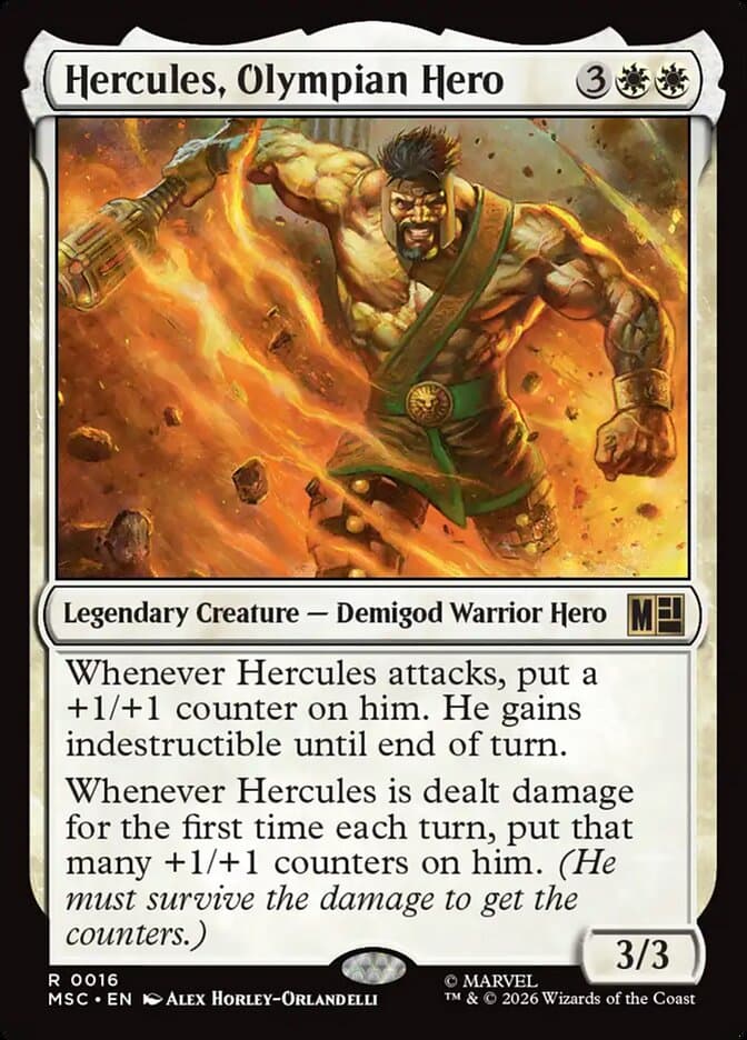 Hercules, Olympian Hero — Marvel Super Heroes Commander
