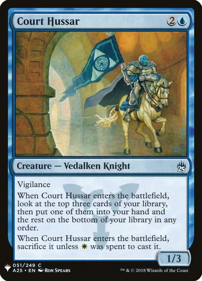 Court Hussar — The List
