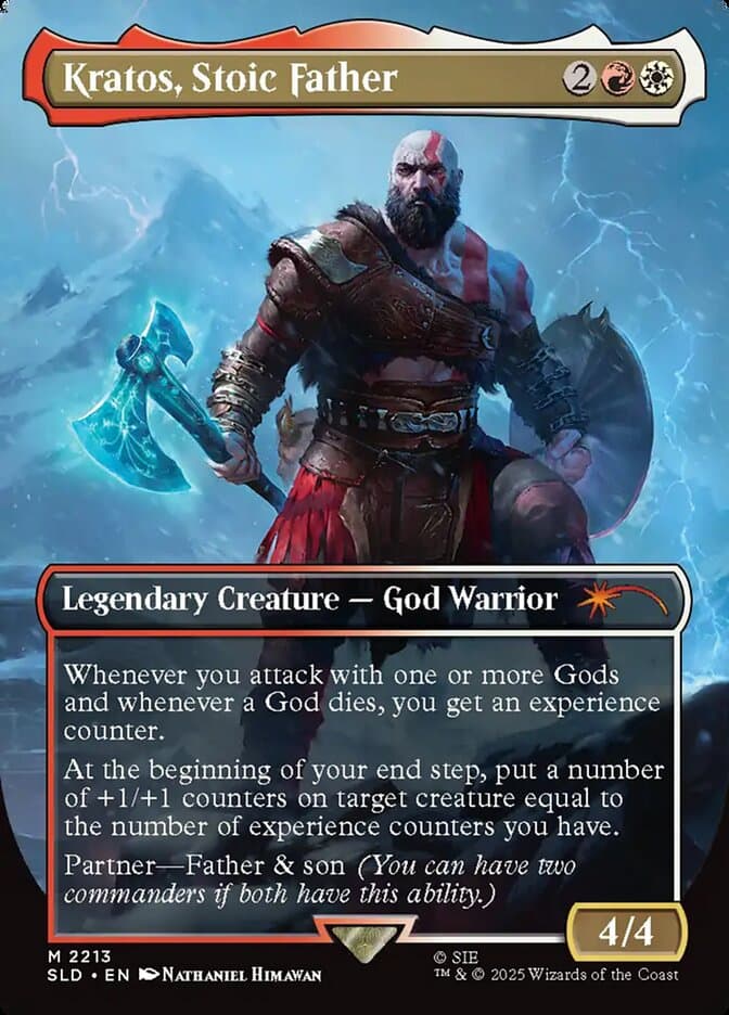 Kratos, Stoic Father — Secret Lair Drop