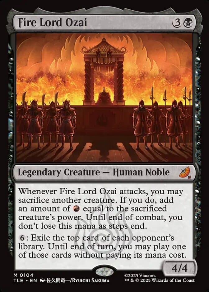 Fire Lord Ozai — Avatar: The Last Airbender Eternal