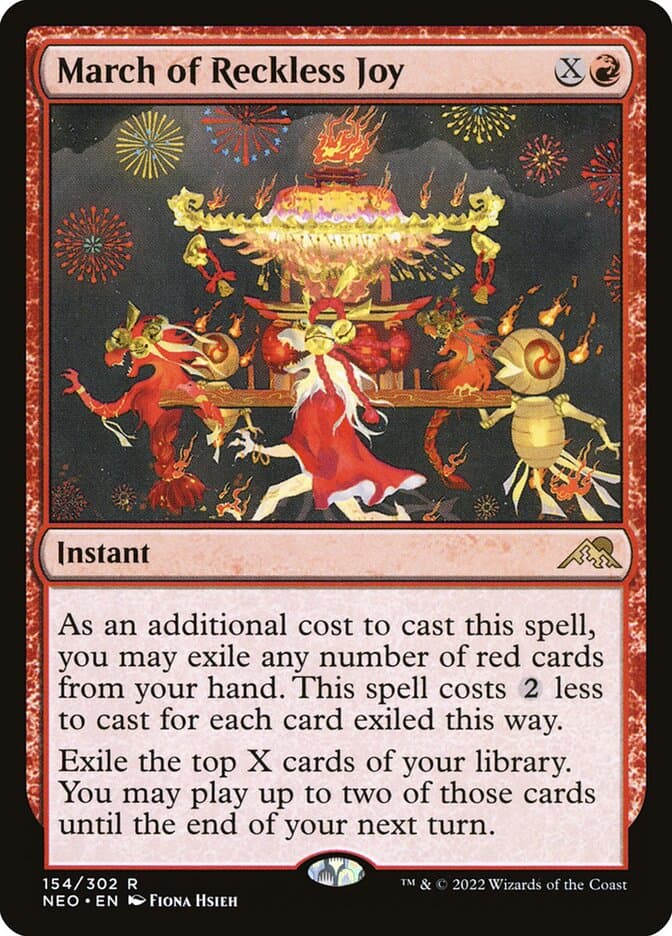March of Reckless Joy — Kamigawa: Neon Dynasty