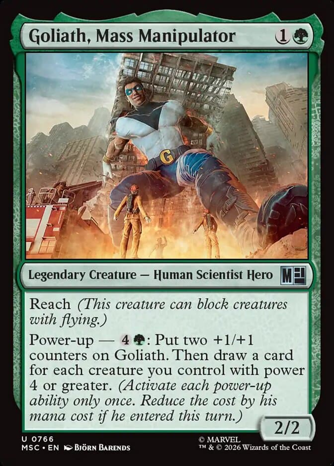Goliath, Mass Manipulator — Marvel Super Heroes Commander