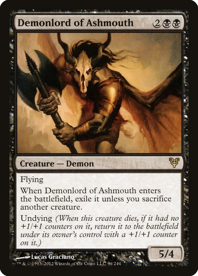 Demonlord of Ashmouth — Avacyn Restored