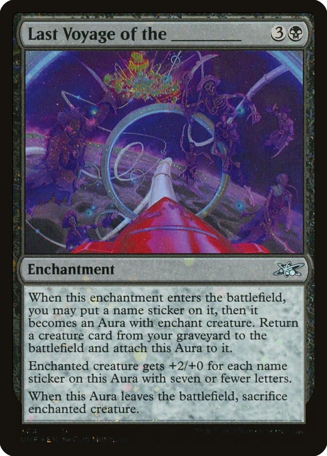 Last Voyage of the _____ — Unfinity