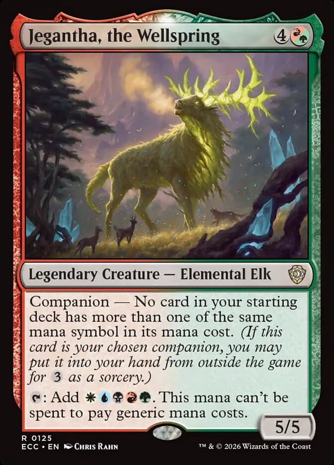 Jegantha, the Wellspring — Lorwyn Eclipsed Commander