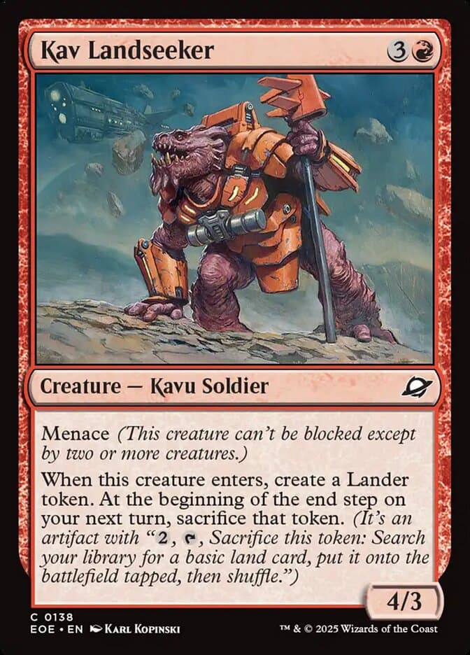 Kav Landseeker — Edge of Eternities