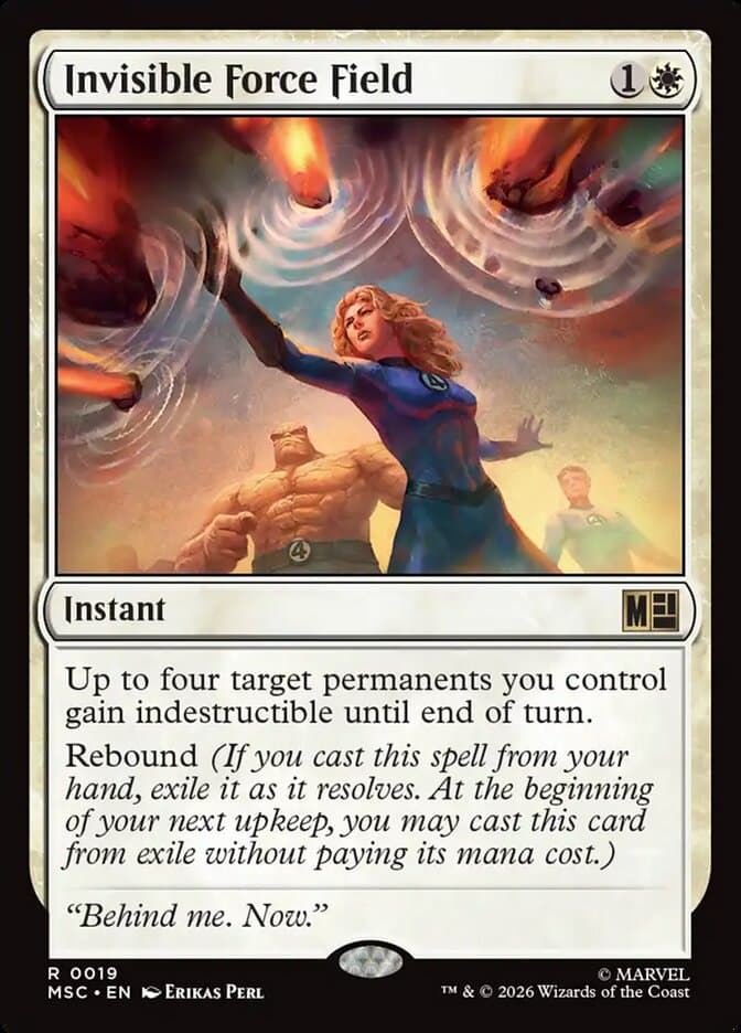 Invisible Force Field — Marvel Super Heroes Commander