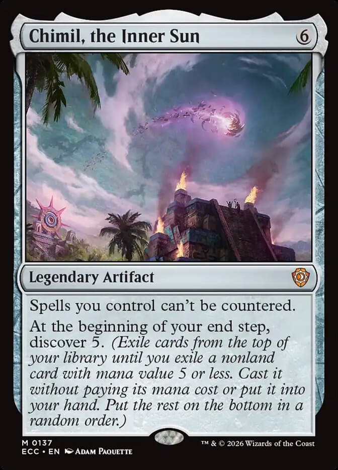 Chimil, the Inner Sun — Lorwyn Eclipsed Commander