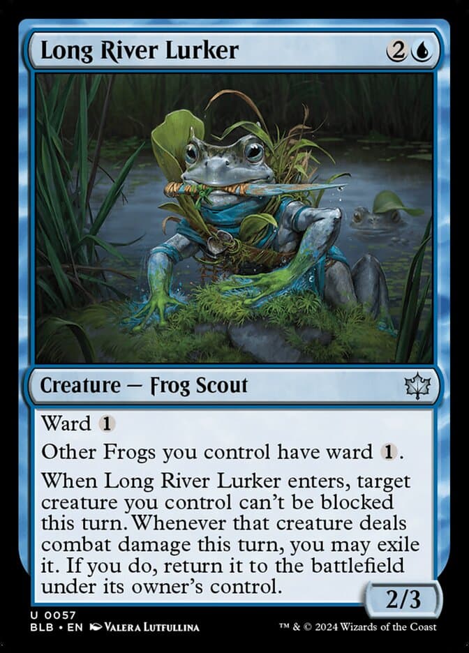 Long River Lurker — Bloomburrow