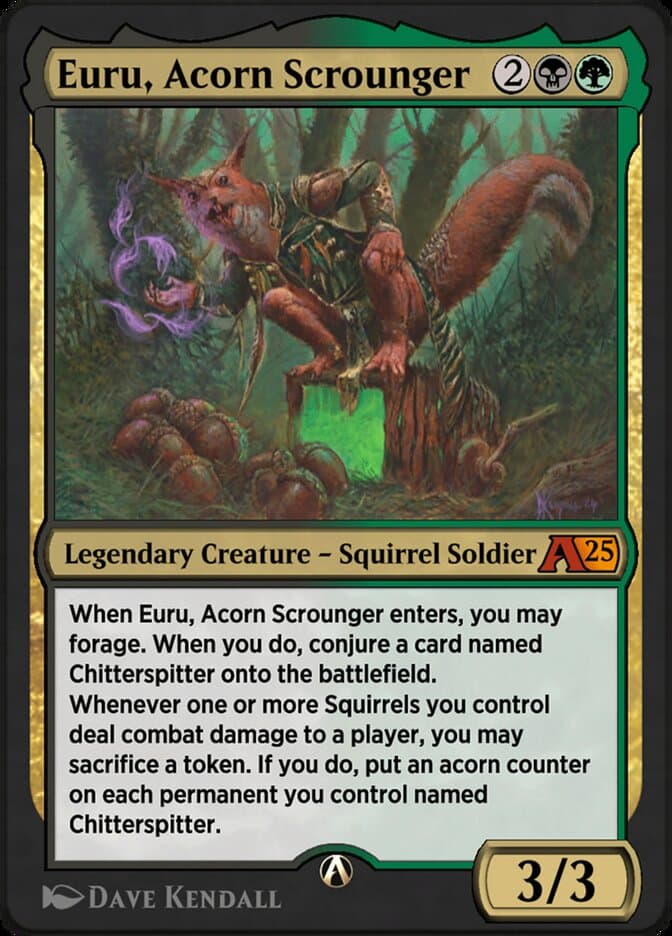 Euru, Acorn Scrounger — Alchemy: Bloomburrow