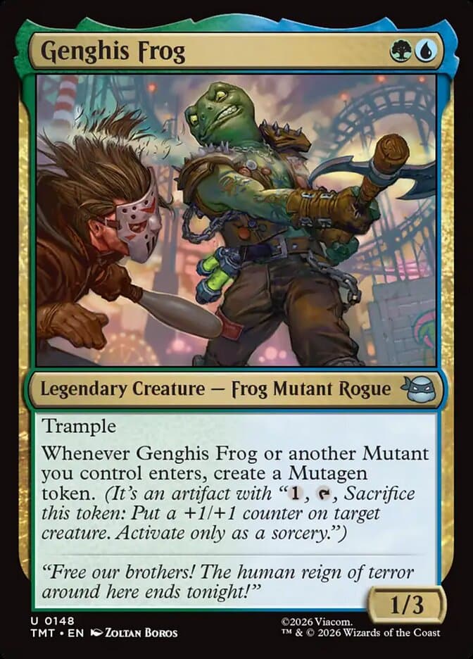 Genghis Frog — Teenage Mutant Ninja Turtles