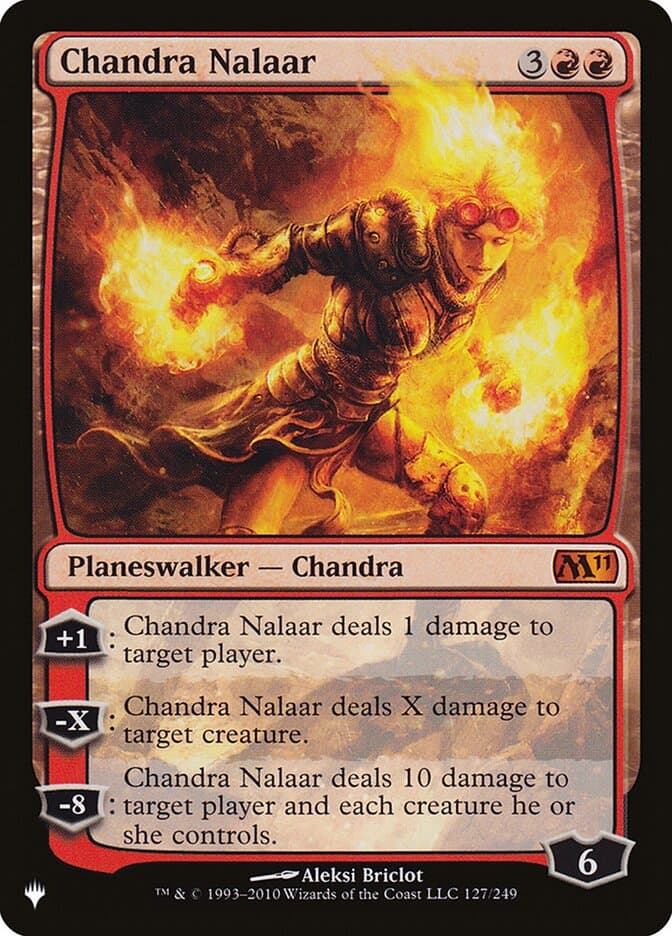 Chandra Nalaar — The List