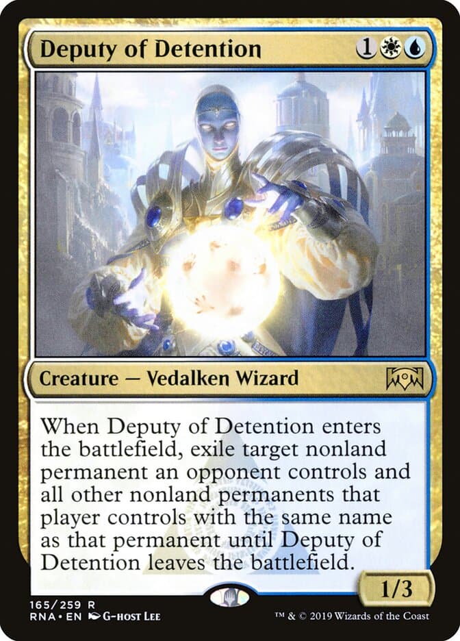 Deputy of Detention — Ravnica Allegiance