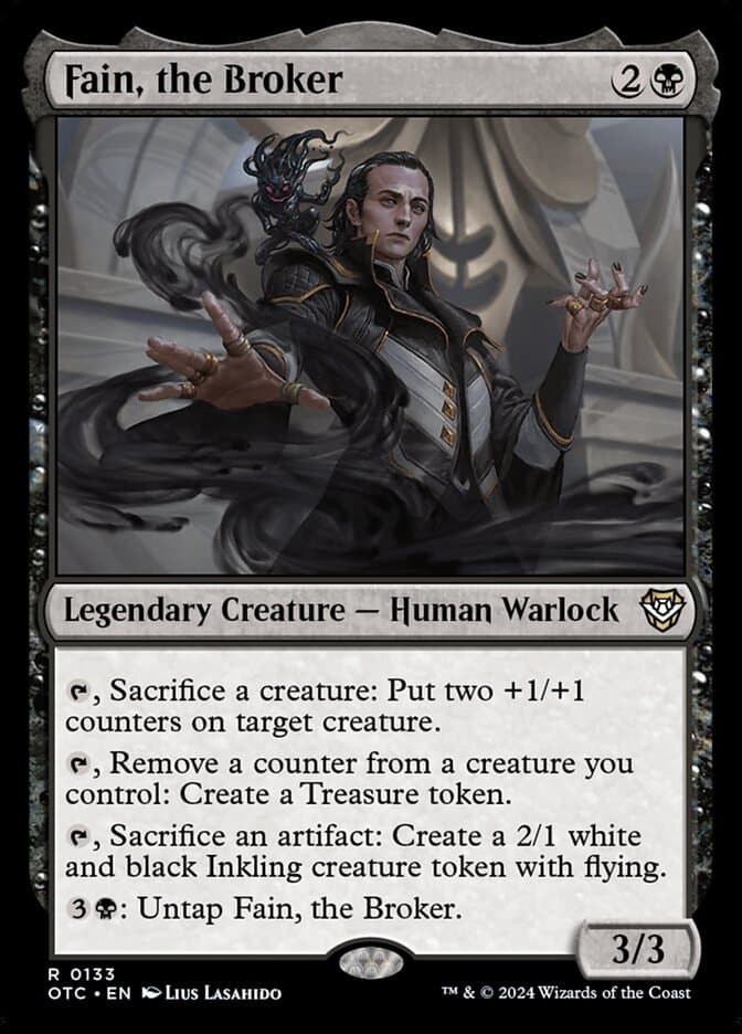 Fain, the Broker — Outlaws of Thunder Junction Commander