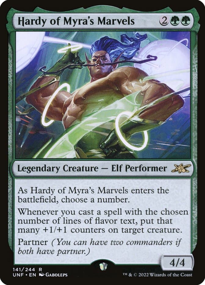 Hardy of Myra's Marvels — Unfinity
