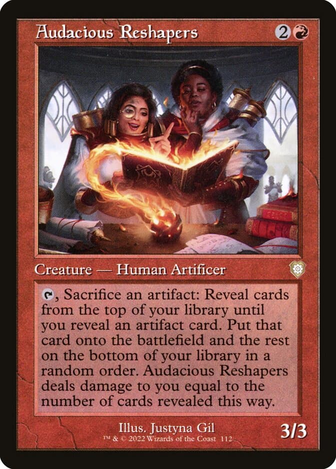 Audacious Reshapers — The Brothers' War Commander