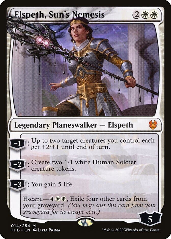 Elspeth, Sun's Nemesis — Theros Beyond Death