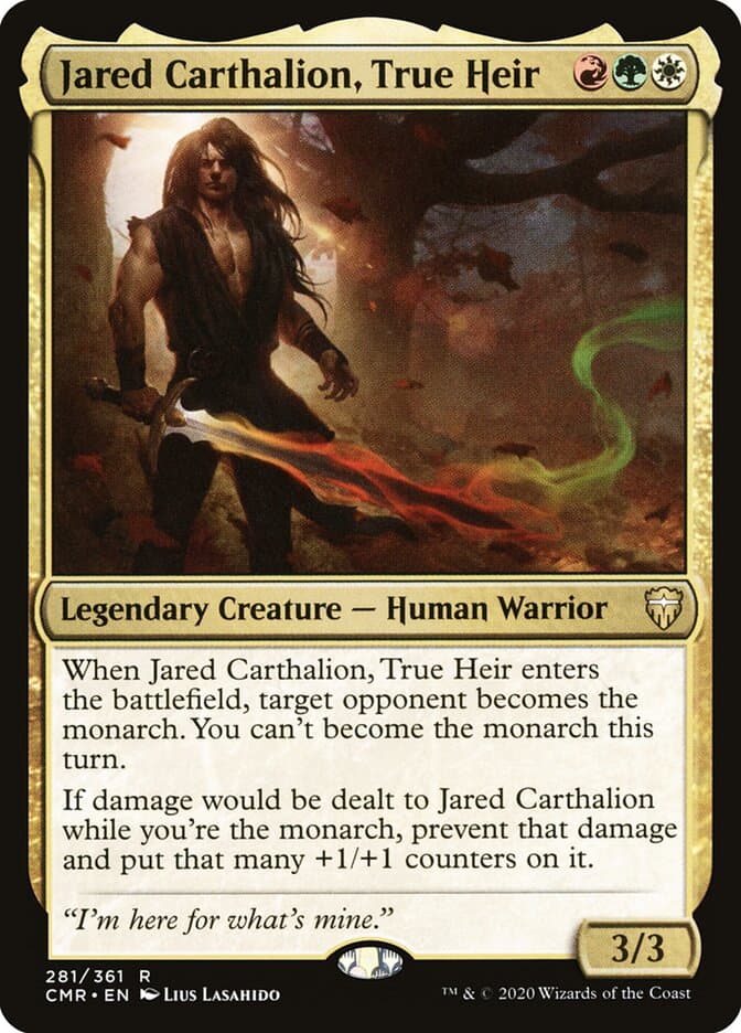 Jared Carthalion, True Heir — Commander Legends