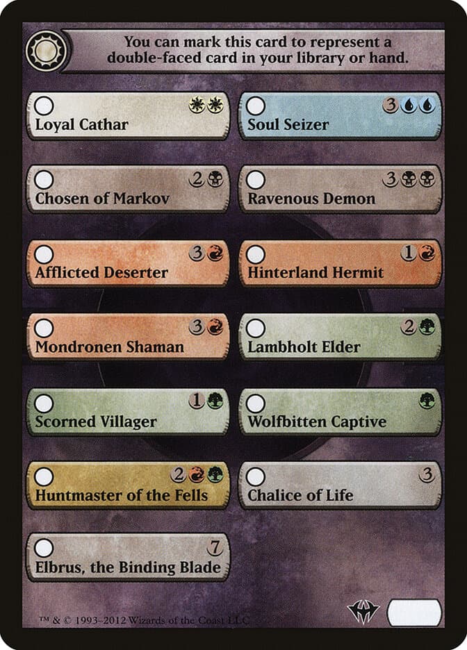 Dark Ascension Checklist — Dark Ascension Tokens