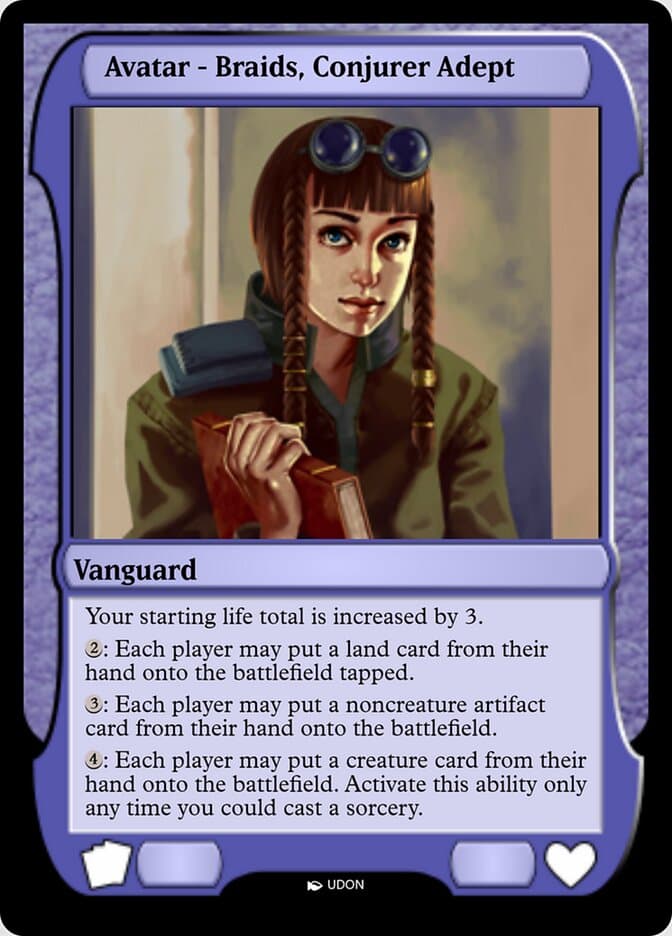 Braids, Conjurer Adept Avatar — Magic Online Avatars