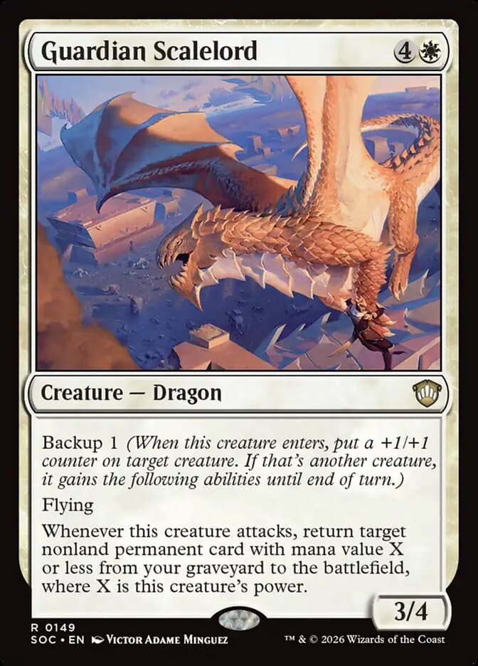 Guardian Scalelord — Secrets of Strixhaven Commander