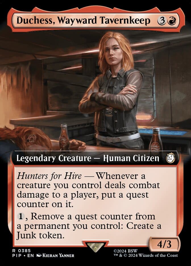 Duchess, Wayward Tavernkeep — Fallout