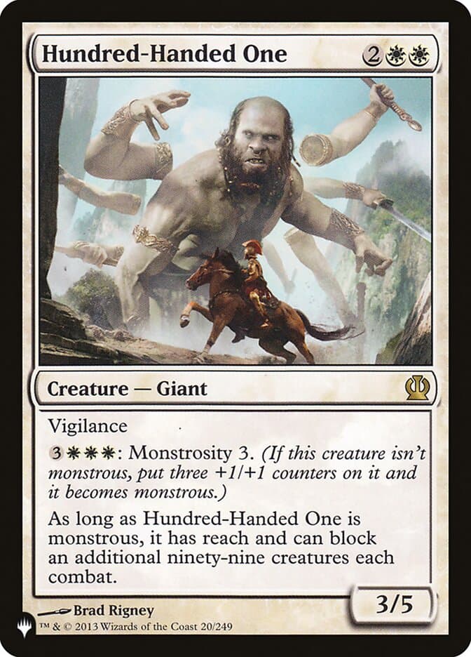 Hundred-Handed One — The List