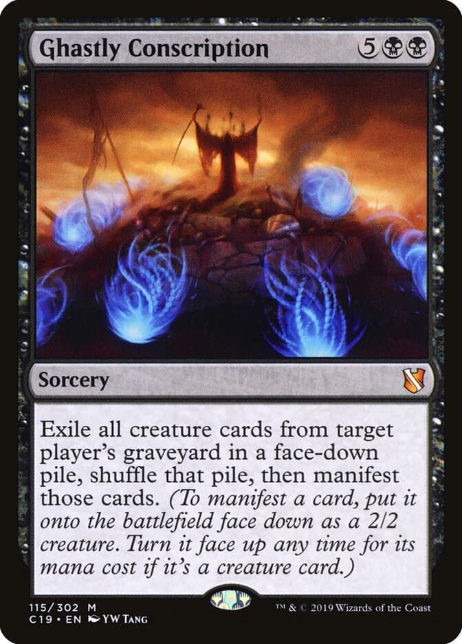 Ghastly Conscription — Commander 2019