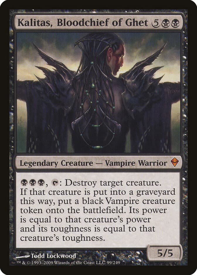 Kalitas, Bloodchief of Ghet — Zendikar