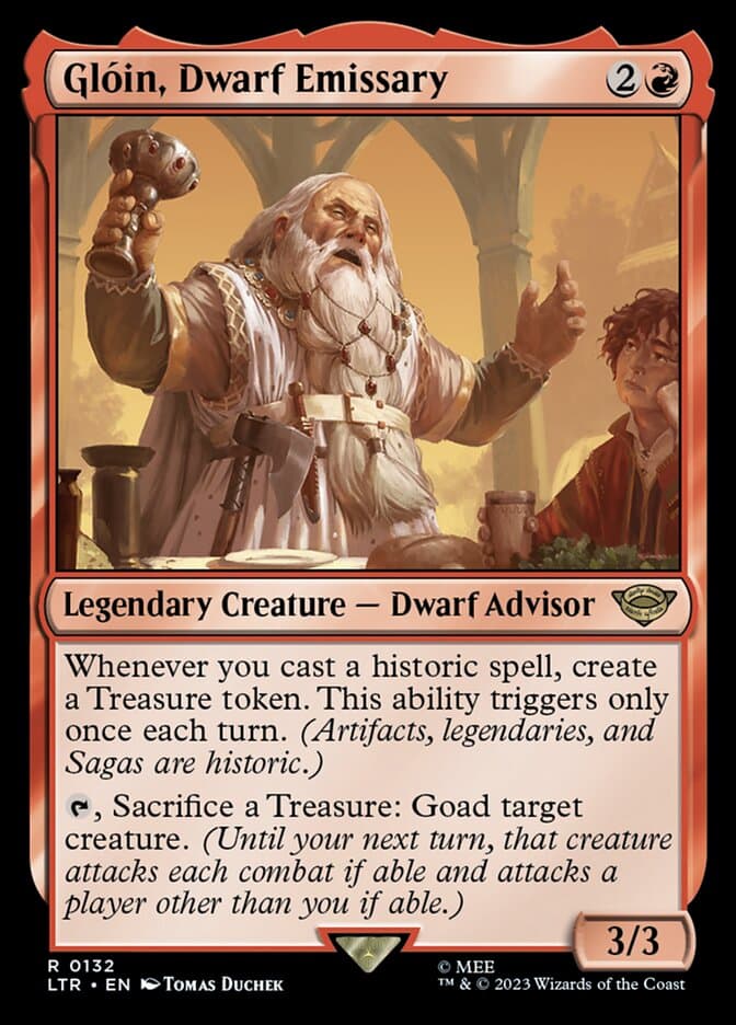 Glóin, Dwarf Emissary — The Lord of the Rings: Tales of Middle-earth