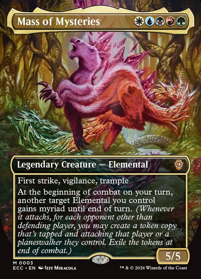 Mass of Mysteries — Lorwyn Eclipsed Commander